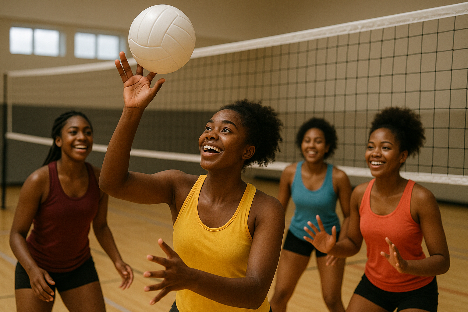 Volleyball Tournament Match